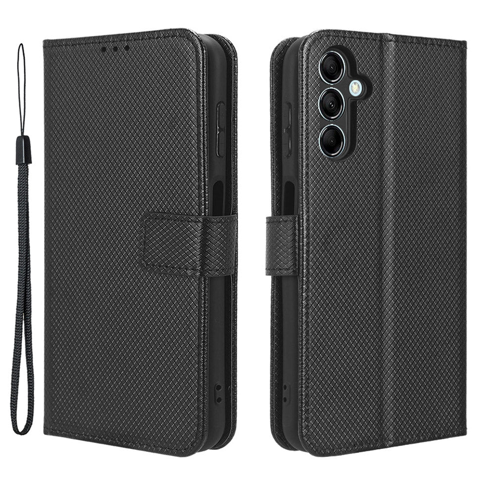 For Samsung Galaxy M54 5G / F54 5G PU Leather Magnetic Flip Case Diamond Texture Wallet Stand Phone Cover For Samsung Galaxy M54 5G / F54 5G PU Leather Magnetic Flip Case Diamond Texture Wallet Stand Phone Cover